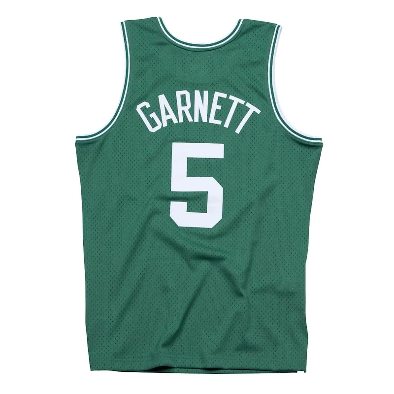 Boston Celtics Kevin Garnett Mitchell & Ness Road 2007-08 Hardwood Classics Swingman Jersey