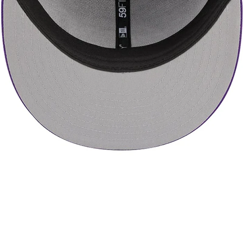 Los Angeles Lakers Purple 2022 City Edition Alternate NBA 59FIFTY Fitted Hat