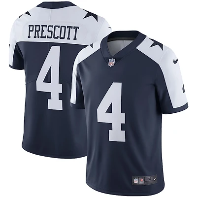 Dallas Cowboys Dak Prescott Nike Navy Alternate Vapor F.U.S.E Limited Jersey