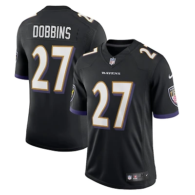 Baltimore Ravens JK Dobbins Nike Black Vapor F.U.S.E Limited Jersey
