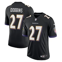 Baltimore Ravens JK Dobbins Nike Black Vapor F.U.S.E Limited Jersey
