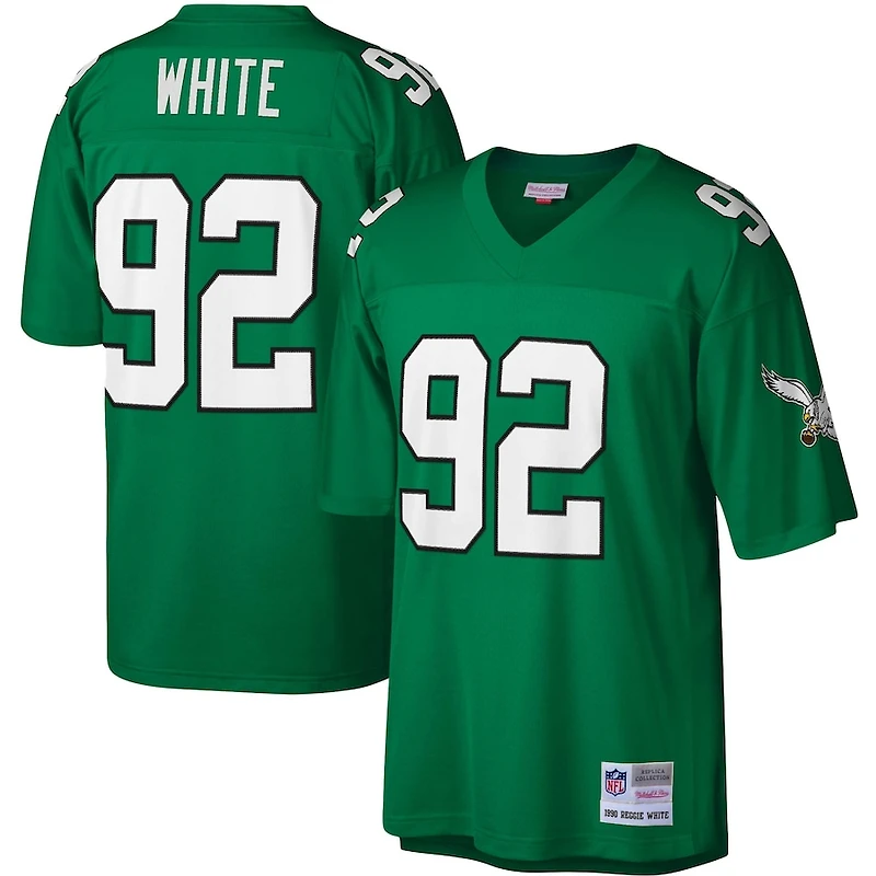Philadelphia Eagles Reggie White Mitchell & Ness 1990 Green Legacy Jersey