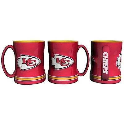 Kansas City Chiefs 14oz Team Logo Relief Mug