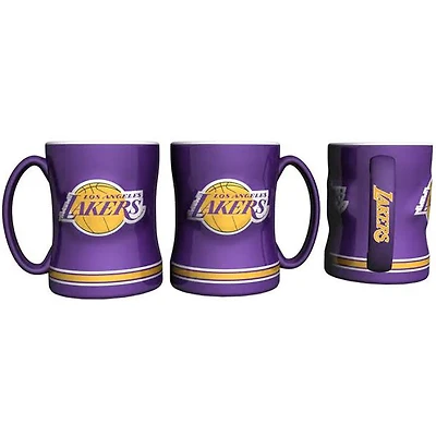 Los Angeles Lakers 14oz Team Logo Relief Mug