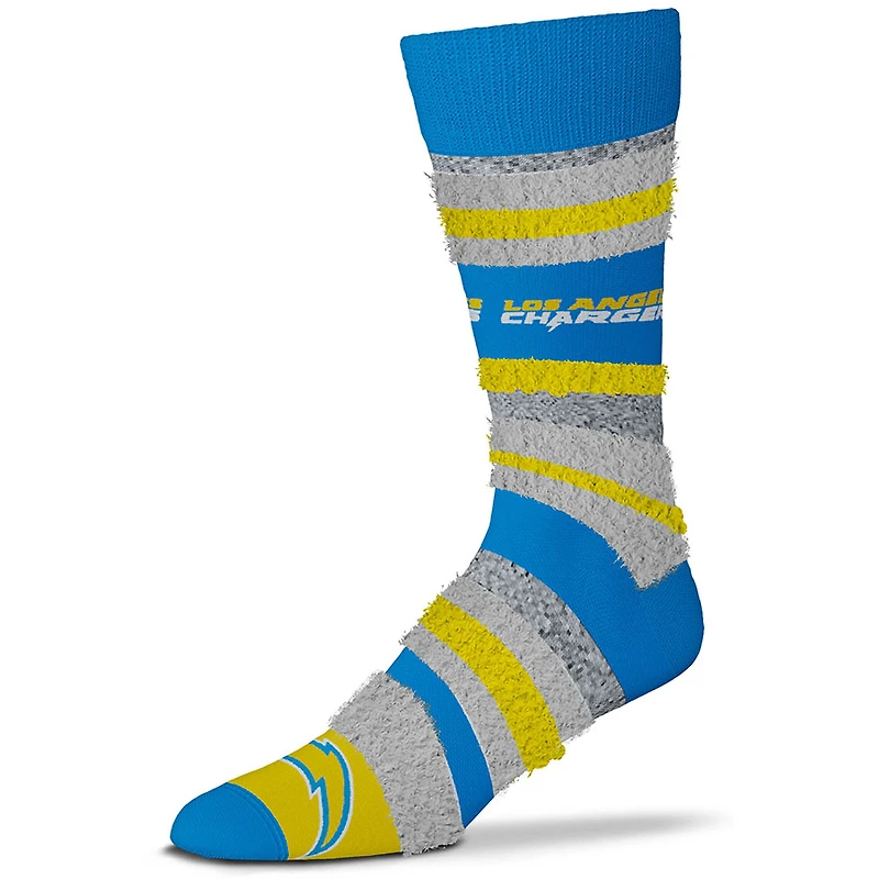 Los Angeles Chargers For Bare Feet Mountain Stripe Socks