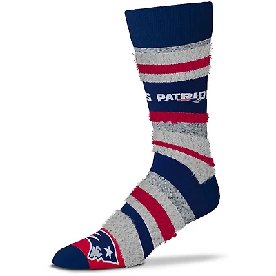 New England Patriots For Bare Feet Mountain Stripe Socks