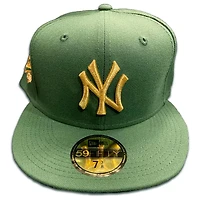 New York Yankees Green Envy 1996 WS Patch Brown UV 59FIFTY Fitted Hat