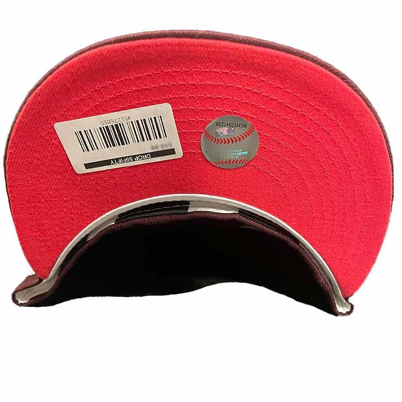 New York Yankees Lava Pack 100th Anniversary Patch Infrared UV 59FIFTY Fitted Hat