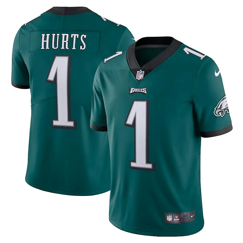 Philadelphia Eagles Jalen Hurts Nike Midnight Green Vapor F.U.S.E Limited Jersey