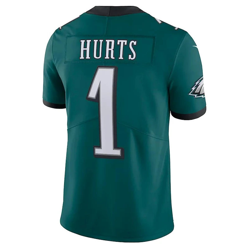 Philadelphia Eagles Jalen Hurts Nike Midnight Green Vapor F.U.S.E Limited Jersey
