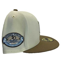 Los Angeles Dodgers Graham Cracker 50th Anniversary Patch Icy Blue UV 59FIFTY Fitted Hat