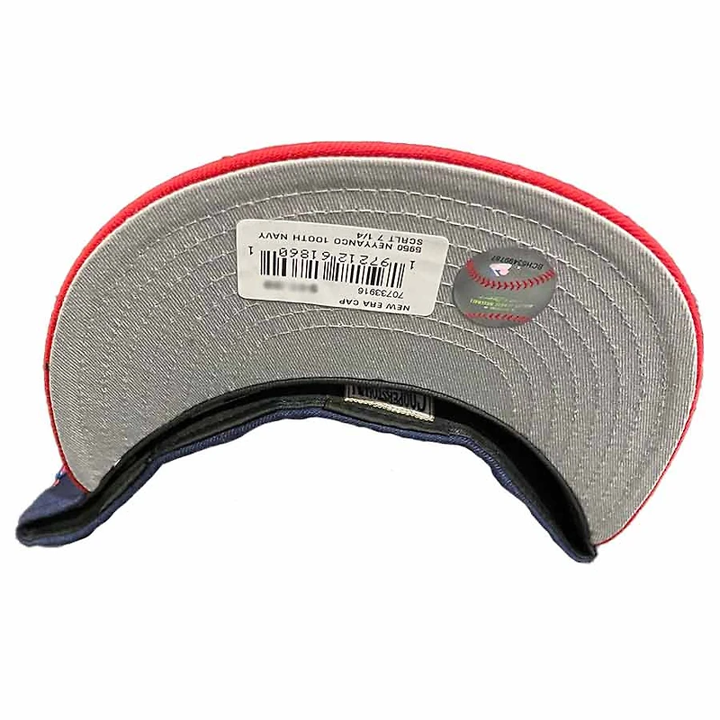 New York Yankees Superhero Pt 1 100th Anniversary Patch Gray UV 59FIFTY Fitted Hat