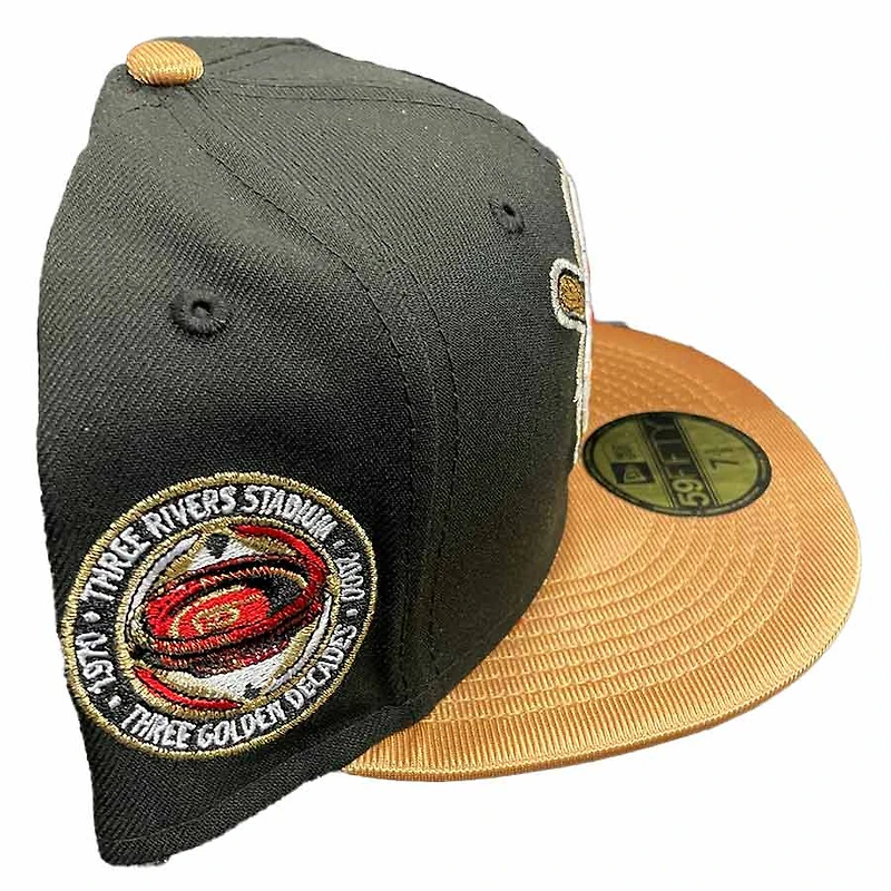 Pittsburgh Pirates Chrome Pack Three Rivers Stadium Patch Red UV 59FIFTY Fitted Hat