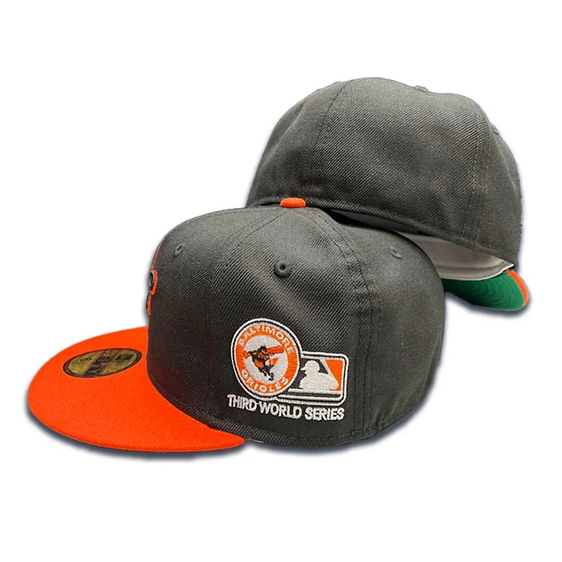 Baltimore Orioles Two Tone Third WS Patch Green UV 59FIFTY Fitted Hat