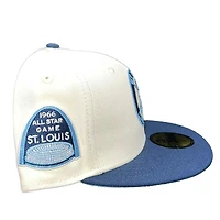 St. Louis Cardinals Chrome Two Tone 1966 All Star Game Patch Ice Blue UV 59FIFTY Fitted Hat