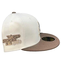 St. Louis Cardinals Chrome Two Tone 1982 WS Patch Tan UV 59FIFTY Fitted Hat