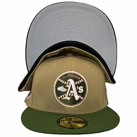Oakland Athletics Copper Fields Two Tone 1973 WS Patch Gray UV 59FIFTY Fitted Hat