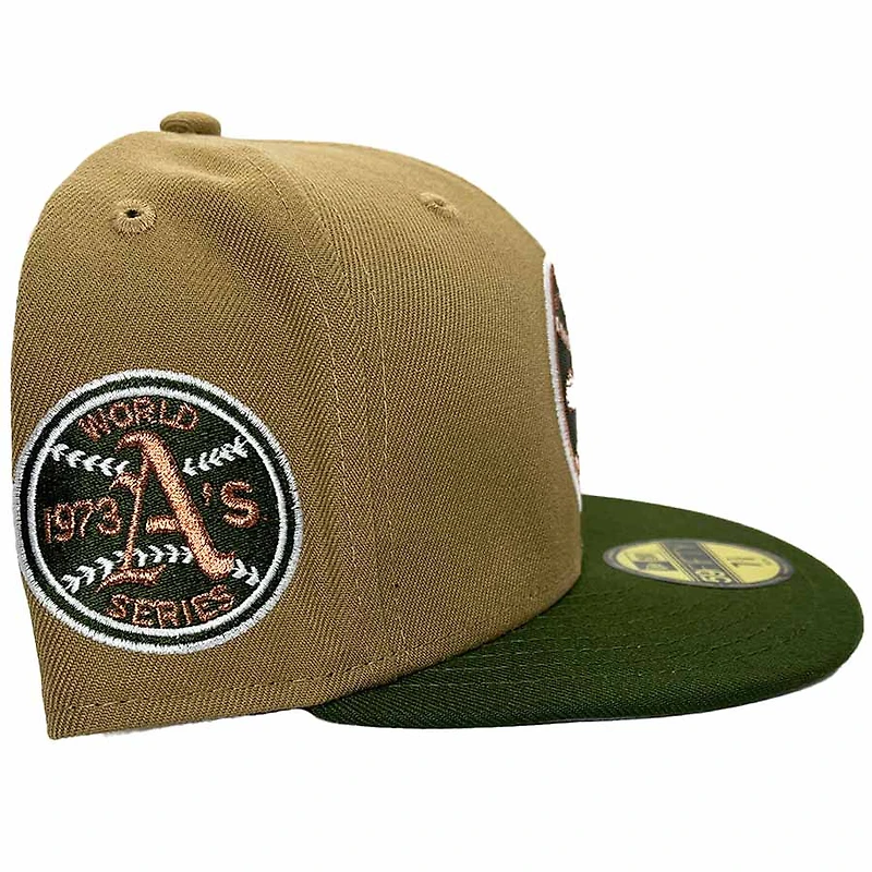 Oakland Athletics Copper Fields Two Tone 1973 WS Patch Gray UV 59FIFTY Fitted Hat