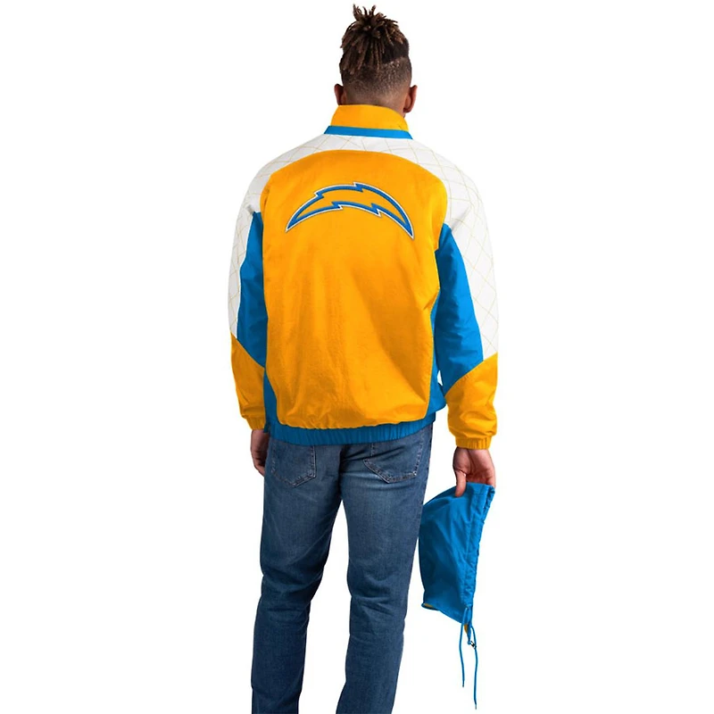 Los Angeles Chargers Team Color GIII Exclusive Breakaway Starter Jacket