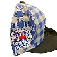 Toronto Blue Jays Plaid Pro Image Sports Exclusive 1991 All Star Game Patch Green UV 59FIFTY Fitted Hat