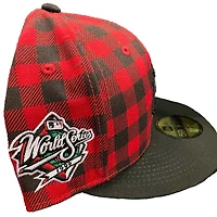 New York Yankees Plaid Pro Image Sports Exclusive 1999 World Series Patch Green UV 59FIFTY Fitted Hat