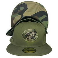 Cincinnati Reds Camo Green The Big Red Machine Patch Pattern UV Annual Clearance 59FIFTY Fitted Hat