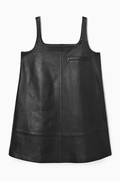 King's Cross - Leather Bodycon Dress in London, UK