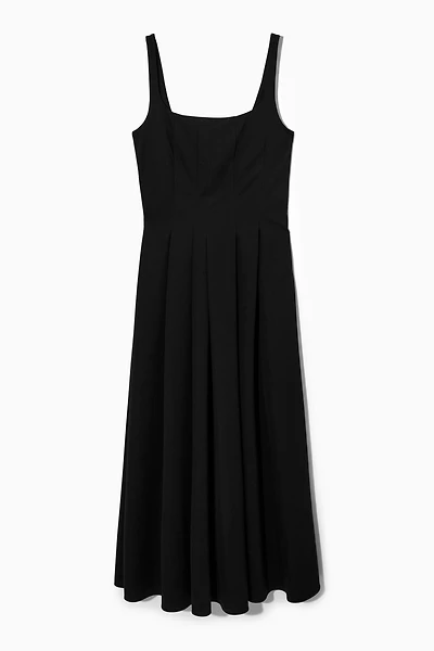 open lace back dress Pleated Long Sleeve Surplice Maxi Dress Green / L