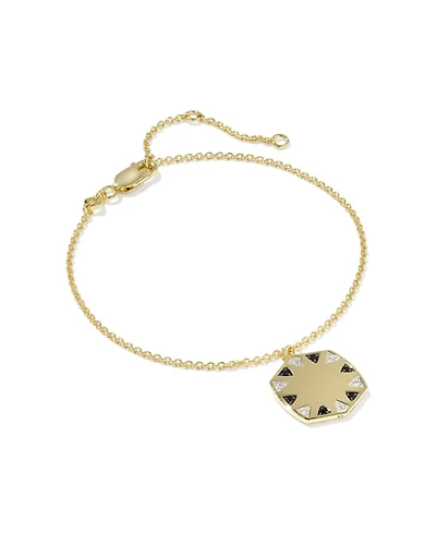 Large Metal Davie Delicate Chain Bracelet