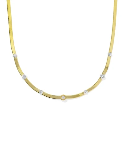 Virginia Sterling Silver Chain Necklace White Topaz