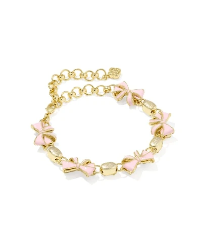 Kendra Scott x LoveShackFancy Bow Delicate Chain Bracelet 