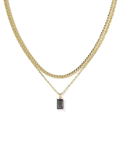 Ashley Gold Multi Strand Necklace