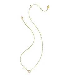 Arden Gold Short Pendant Necklace 