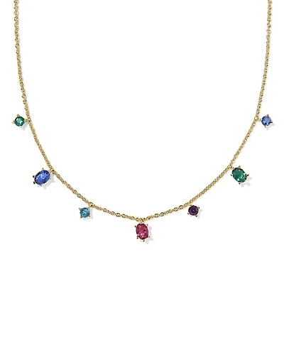 Cailin Gold Delicate Strand Necklace
