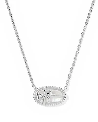 Elisa Bow Short Pendant Necklace 