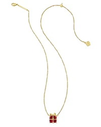 Present Gold Short Pendant Necklace