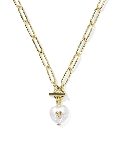 Sasha Heart Link and Chain Necklace