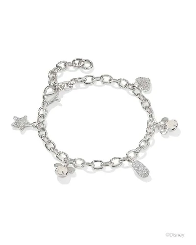 Disney | Kendra Scott Mickey Mouse and Minnie Mouse Charm Bracelet
