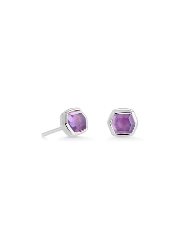 Davie Sterling Silver Stud Earrings