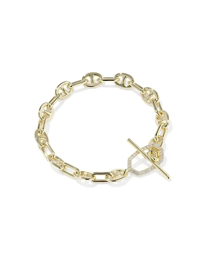 Elisa Toggle Link and Chain Bracelet