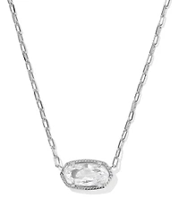Elisa Luxe Short Pendant Necklace 
