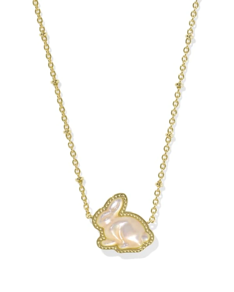 Bunny Short Pendant Necklace