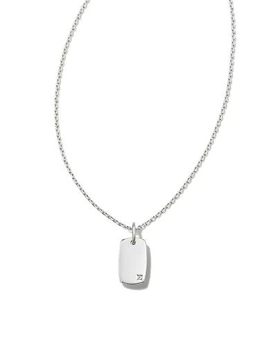 Henley Sterling Silver Pendant Necklace White Topaz