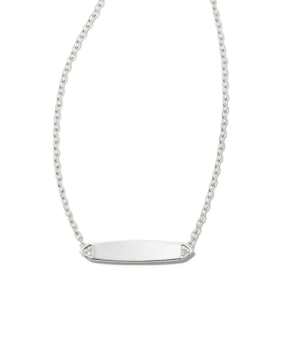 Tinsley Sterling Silver Pendant Necklace White Topaz