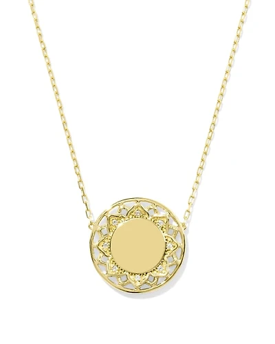 Christine 18k Gold Vermeil Pendant Necklace