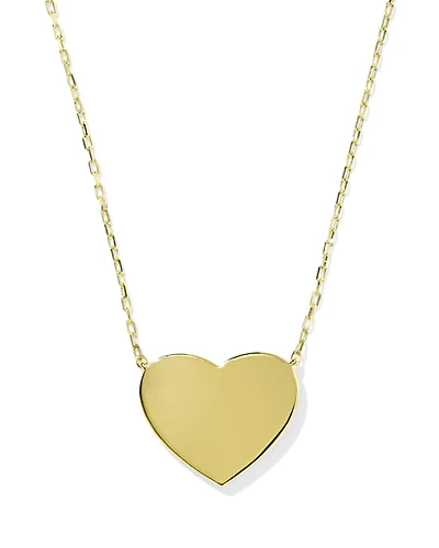 Mackenzie 18k Gold Vermeil Heart Pendant Necklace