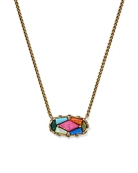 Dolly Parton x Kendra Scott Patchwork Elisa Short Pendant Necklace