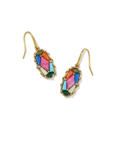 Dolly Parton x Kendra Scott Patchwork Lee Drop Earrings