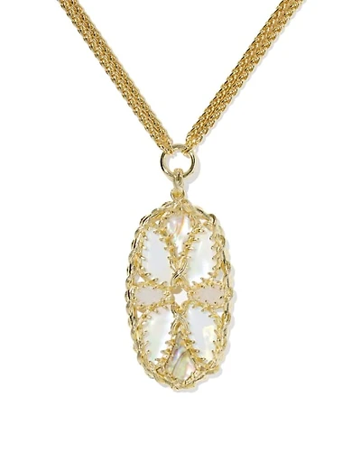 Dolly Parton x Kendra Scott Patchwork Long Pendant Necklace