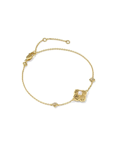 Dira Pearl Delicate Chain Bracelet